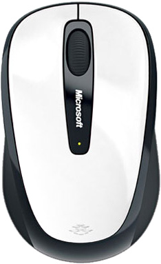 Мышь беспроводная Microsoft Retail Wireless Mobile Mouse 3500 White (GMF-00294)