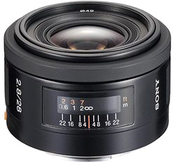 Объектив Sony 28 мм f/2.8 (SAL-28F28)
