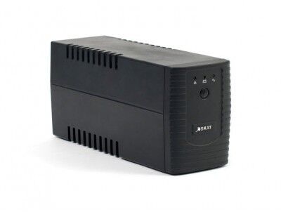 ИБП Бастион SKAT-UPS 800/400 (SKAT-UPS 800-LI-1x9) {Line-interactive, 800ВА/480Вт, на пол, 1x EURO + 1х C13, USB/ RJ-11, АКБ 1х 9Ач, МПТ} (454)