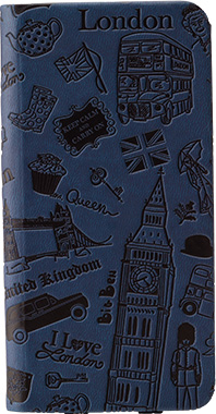 Чехол-книжка для iPhone 6 Plus/6S Plus Ozaki O!coat Travel, London [OC585LD]