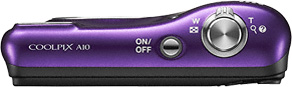 Цифровая фотокамера Nikon COOLPIX A10 Purple Lineart
