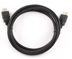 Кабель HDMI Cablexpert CC-HDMI4-0.5M, 19M/19M, v2.0, медь, позол.разъемы, экран, 0.5м, черный, пак