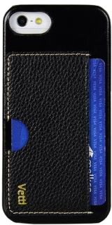 Чехол для iPhone 5/5S/SE Vetti Craft Prestige Card Holder, Vintage Black/Black [IPO5LESCHBKLC5]