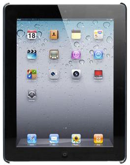 Чехол Tunewear Carbon Look для iPad 2, черный