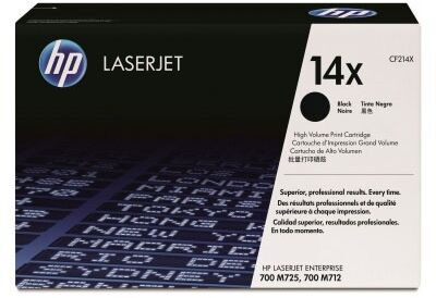 Картридж лазерный HP 14X CF214X черный (17500стр.) для HP 700/M712