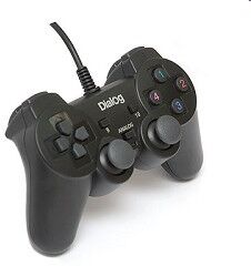 Dialog Action GP-A11, черный {Геймпад, вибрация, 12 кнопок, USB}