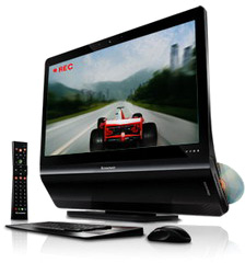 Моноблок Lenovo A600 20" T6600 | 4096 | 320Гб | Multi | HD4650 512 DDR3 | WiFi/CAM/BT | W7HP | RC | Kb+Mouse