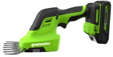 Greenworks G24SHT Садовые ножницы-кусторез аккумуляторные, 24V, без АКБ и ЗУ [1600607]