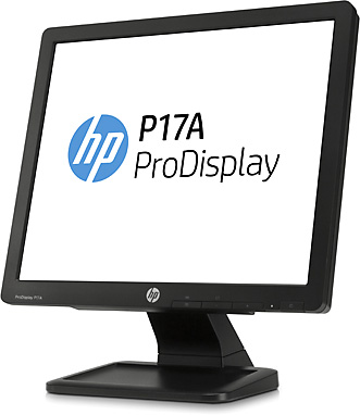 Монитор 17" HP P17A черный