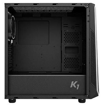 Корпус Zalman K1, черный, ATX, Без БП