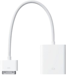 Адаптер Apple iPad Dock Connector 30-pin to VGA Adapter [MC552ZM/A]