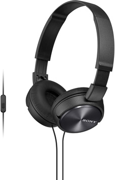 Гарнитура Sony MDR-ZX310AP, чёрная