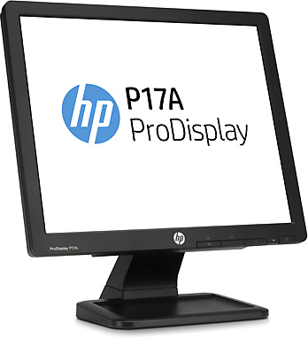 Монитор 17" HP P17A черный