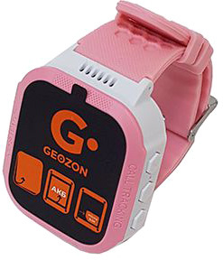 Умные часы детские GEOZON Classic G-W06BLU, розовый (GEO-G-W06PNK)