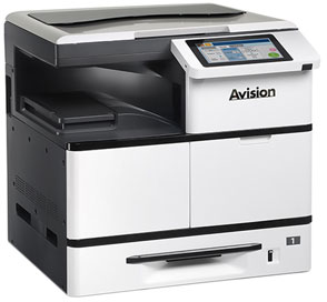 Монохромные лазерные устройства МФУ Avision AM5630i А3, принтер/копир/сканер, ч/б, LSU, 30 стр/мин, до 240000 стр/мес, 1.2 ГГц, 2048 Мб, USB 2.0, Ethernet (000-0857D-0KG)