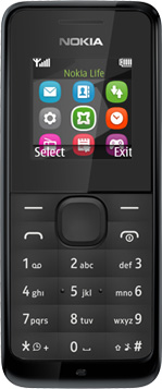 Мобильный телефон Nokia 105 Single Sim Black [A00025707]