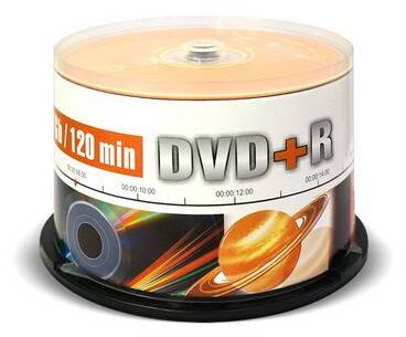 Диск DVD+R Mirex 4.7 Gb, 16x, Cake Box (50), (50/300)