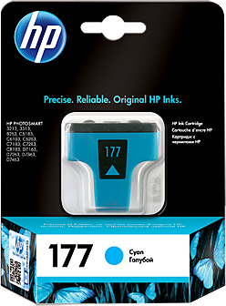 Картридж HP C8771HE №177 (голубой)