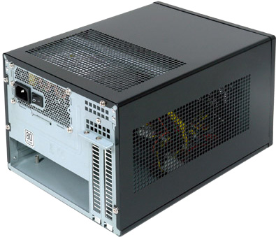 Корпус mITX Silverstone Cube Sugo USB3.0 [SG05B], черный, 300W