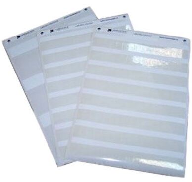 Маркер Lanmaster LAN-MOL-16X7-WH 16x7мм полиэстр (упак:350шт) для лазерных принтеров белый