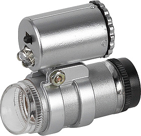 Светодиодный фонарь с микроскопом 45x ЭРА M45 (2xLED)