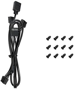 Вентилятор для корпуса Deepcool FL12 (3 pcs, 120mm, 2150rpm, 55 CFM, 32 дБ, PWM 4-pin, ARGB, black) (R-FL12-BKAPN3-G)