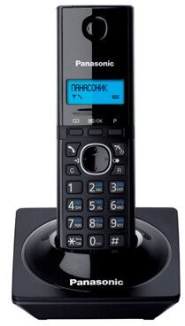 Р/Телефон Dect Panasonic KX-TG1711RUB черный АОН