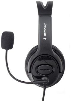 Gembird MHS-786, черный, регулятор громкости