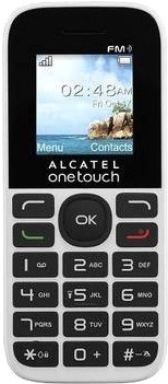 Мобильный телефон Alcatel OT1016D, Pure White