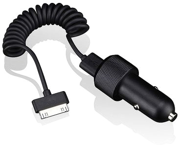 Автомобильное зарядное устройство Just Mobile Pro Deluxe Car Charger для iPhone/iPad [CC-189BK]
