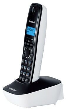 Р/Телефон Dect Panasonic KX-TG1611RUW белый/черный АОН