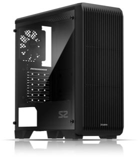 Корпус ZALMAN S2, ATX, BLACK, WINDOW, 2x3.5", 2x2.5", 2xUSB2.0, 1xUSB3.0, REAR 1x120mm
