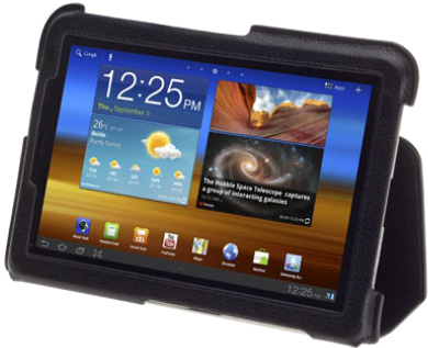 Кожаный чехол Untamo для Samsung Galaxy Tab 7.7, тонкий, коричневый