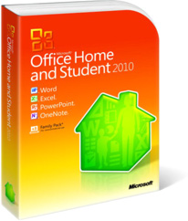 Пакет ПО Microsoft Office 2010 Home and Student Rus, DVD Box