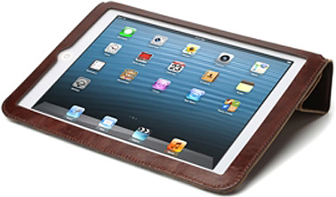 Чехол Untamo Timbler Genuine Leather Case для iPad mini, dark brown [UIPADMINIDARKBROWN]
