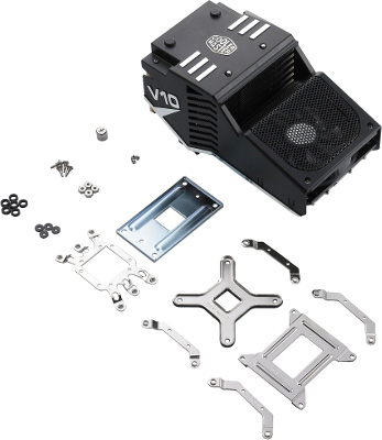 Кулер для процессора Socket-1156/1155/1366/775/AM2/AM3/754/939 Cooler Master V10 [RR-B2P-UV10-GP]