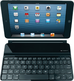 Клавиатура Logitech UltraThin Keyboard Mini для iPad mini 1/2/3, чёрная [920-005033]