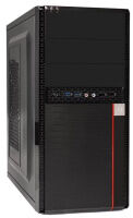 Корпус MINITOWER mATX W/PSU 2xUSB+2xUSB3.0 аудио черный MA-371X EX277439RUS EXEGATE