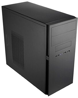 Корпус Powerman ES725, черный, mATX, Без БП (6120640)
