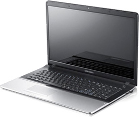 Ноутбук Samsung NP300E7Z-S01 17.3" HD+/ i3-2350M/ 4/ 500/ GT520 1G/ Multi/ WF/CAM/DOS