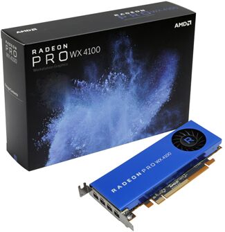 Видеокарта AMD Radeon PRO WX 4100 4Gb DDR5 PCI-E 4miniDP