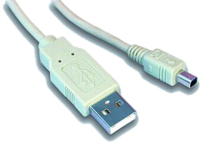 Кабель USB 2.0 - мини USB 4p (для цифровых фотоаппаратов и др.)