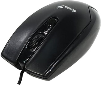 Мышь Genius DX-100X, USB (чёрная, оптическая 1000dpi)