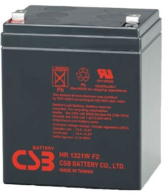 Батарея для ИБП CSB HR 1221W F2 12В 5Ач