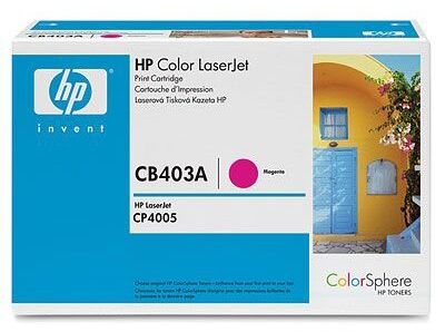 Картридж лазерный HP 642A CB403A пурпурный (7500стр.) для HP CLJ CP4005