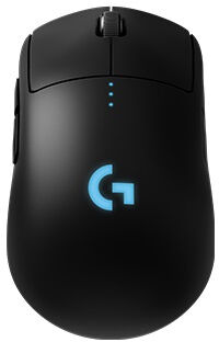 Мышь Logitech G Pro черный оптическая 25600dpi беспров. USB 7but (910-005272)