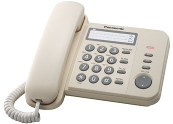 Телефон Panasonic KX-TS2352, бежевый