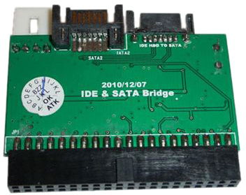 Переходник ORIENT 1S-1B ( IDE-SATA и SATA-IDE)