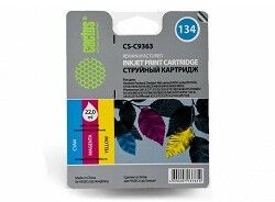 CACTUS  C9363HE Картридж  №134 для HP Deskjet 460/5743/6543/6843/9803/PSC1613/2353/K7103, цветной, 