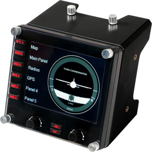 Контроллер игровой Logitech G Saitek Pro Flight Instrument Panel (945-000008)